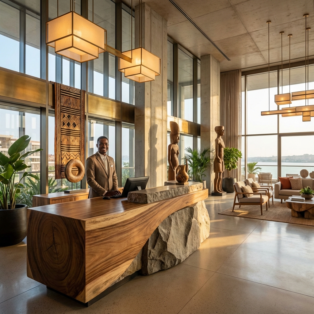 Receção Hotel Luanda